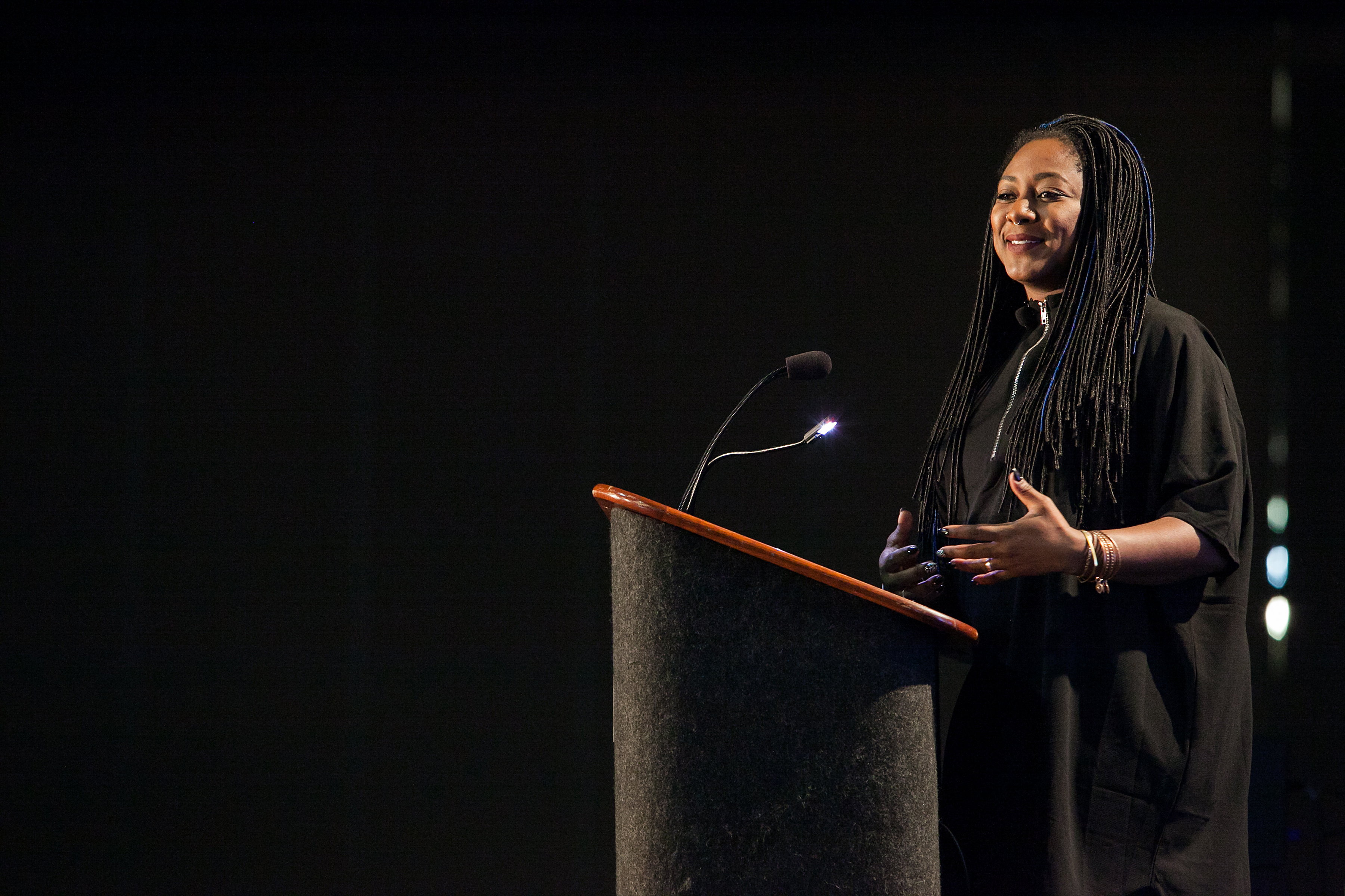 Alicia Garza speaks at NI16