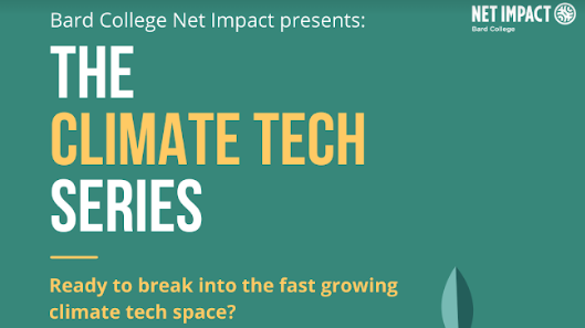 Bard College Webinar Series Climate tech