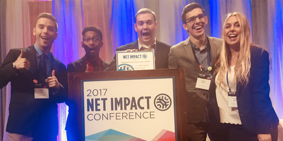 Texas State University's Net Impact Chapter