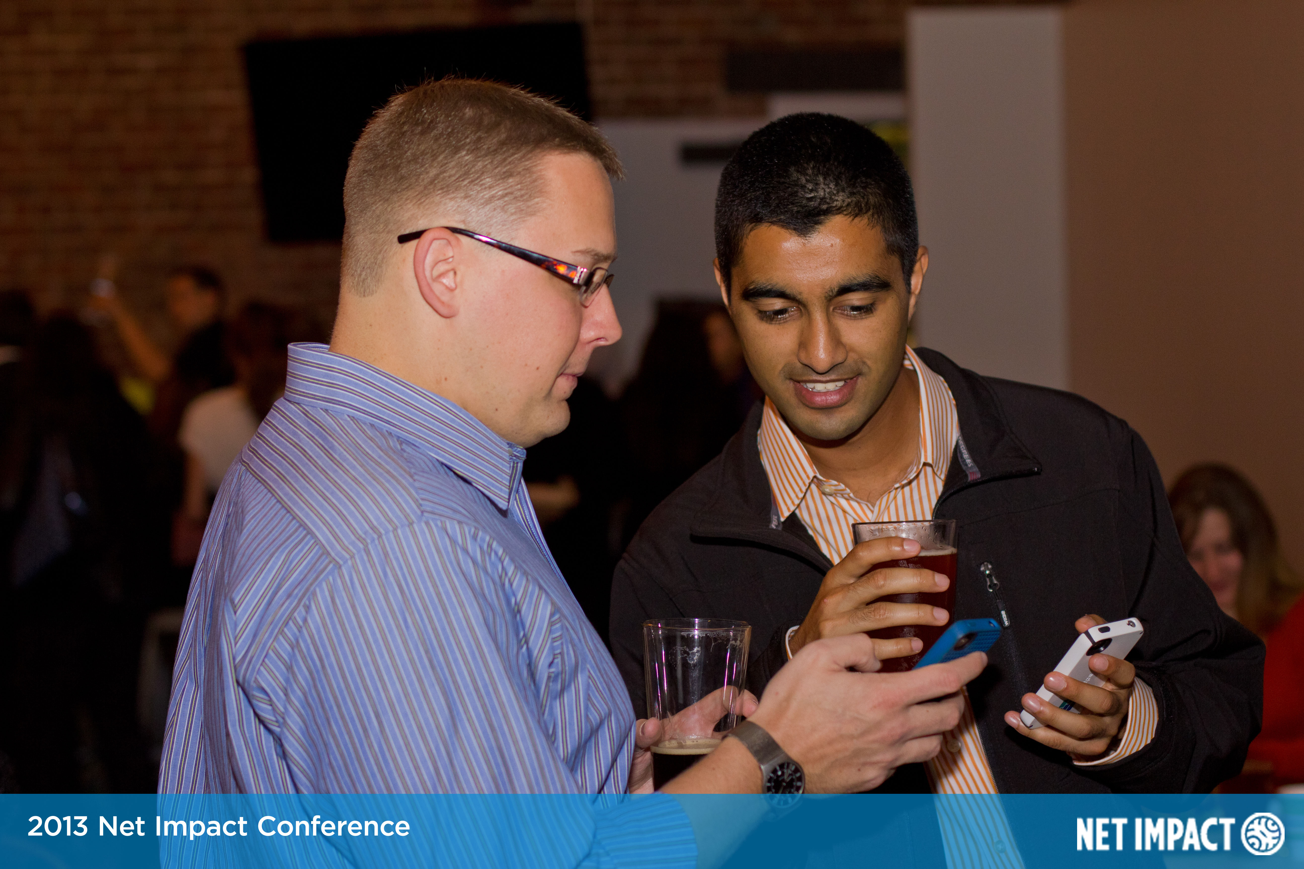 Networking at the 2013 Net Impact Conference